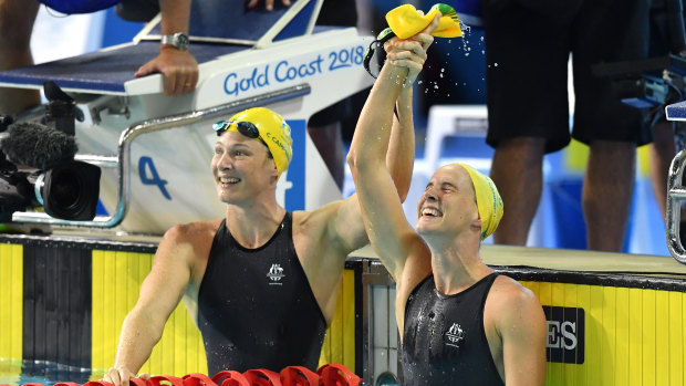 Cate and Bronte Campbell will be in full flight in Korea but none of their exploits will be on Australian TV.