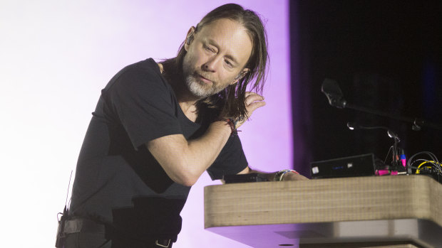 Thom Yorke of Radiohead.