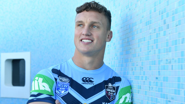 Jack Wighton ... The Canberra five-eighth could give NSW coach Brad Fittler something to think about with a big performance against Cronulla.