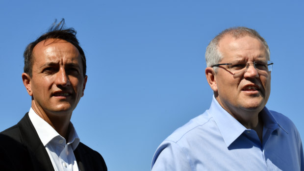 Prime Minister Scott Morrison has been campaigning and fundraising with Wentworth Liberal candidate Dave Sharma.