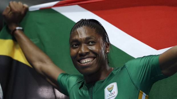 South Africa's Caster Semenya.