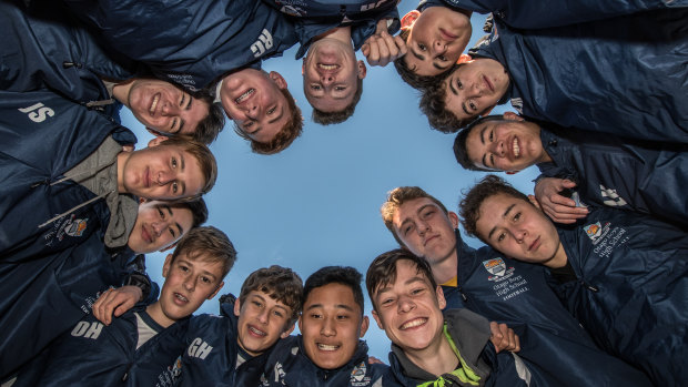 Otago Boys' High School at the 2018 Kanga Cup in Calwell. 
