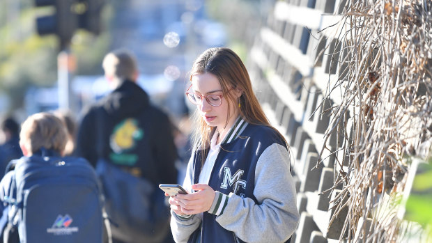 Year 12 Mooroolbark College student Beth Shegog is opposed to the ban