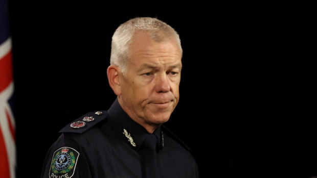 SA Police Commissioner Grant Stevens is cracking down on QR codes.