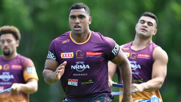 Island time: Tevita Pangai jnr was born and bred in NSW, but will play for Tonga on Saturday.