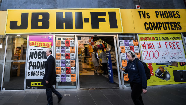JB Hi-Fi's results this week are worth highlighting.