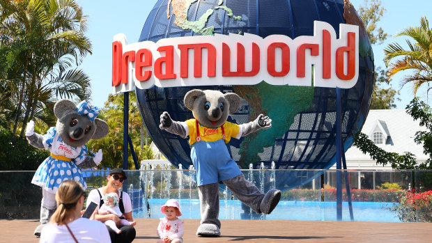 A COVID-positive person visited Dreamworld last week.