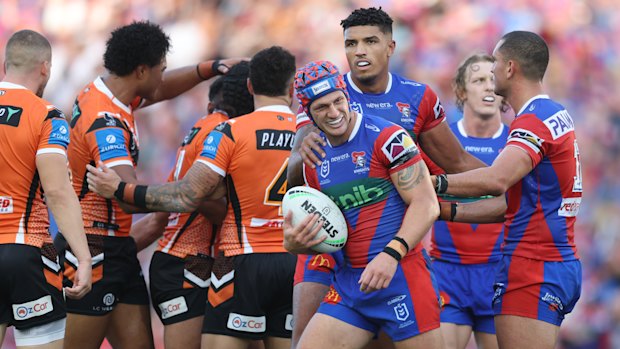 Kalyn Ponga and the Knights have struggled recently.