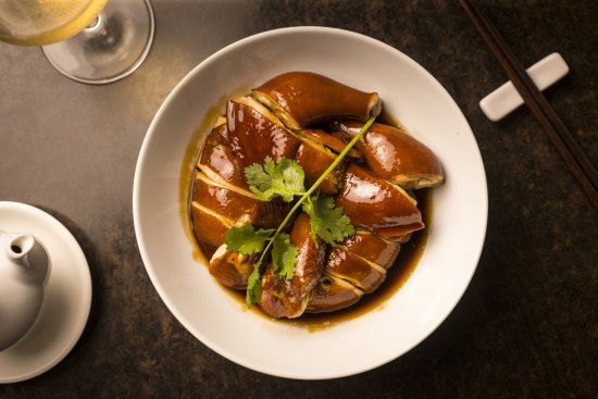 Soy poussin at Benyue Kitchen in Aberfeldie.