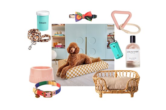 Centre image: Barney Bed dog bed, from $155.