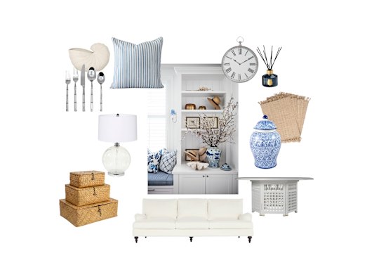 Centre photograph by Lisa Cohen, courtesy of Maine House Interiors