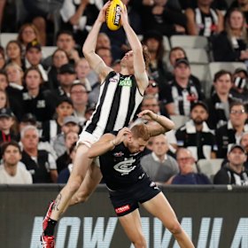 Jordan Roughead in action.