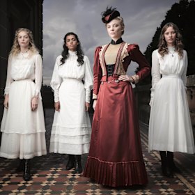 Picnic at Hanging Rock, Samara Weaving, Madeleine Madden, Natalie Dormer, Lily Sullivan