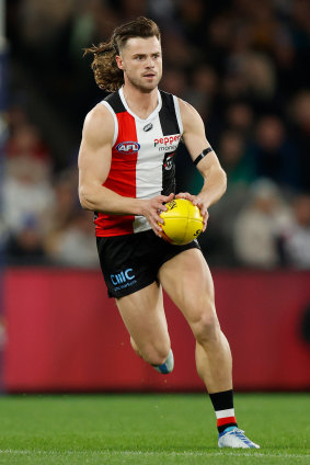 Jack Sinclair was a shining light for St Kilda during a tough 2022 season.