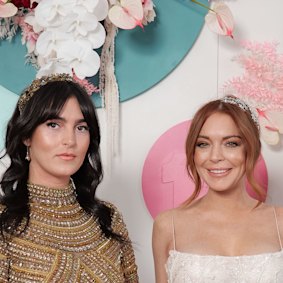 Lindsay Lohan (right) and sister Aliana, who prefers to be known as Ali.