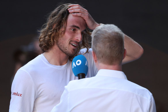 Stefanos Tsitsipas.