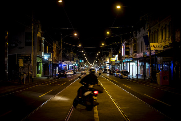 Melbourne's streets are still quiet despite the lifting of the curfew earlier this month.