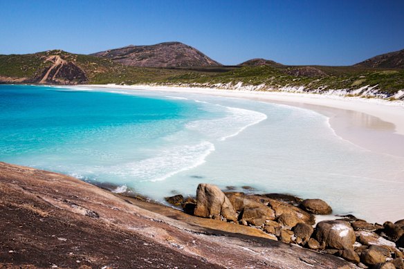 Hellfire Bay at Cape Le Grande National Park.