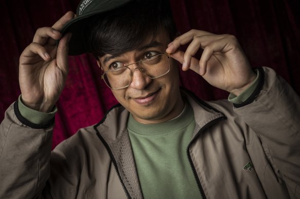 UK comedian Phil Wang at the launch of the 2022 Melbourne International Comedy Festival.