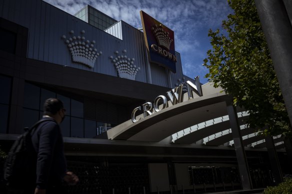 A Crown spokesman confirmed it would phase out the use of cash at its Melbourne and Perth casinos, but could not say how long that would take.