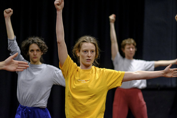 A workshop takes place a few weeks ahead of the Fringe Festival performance.