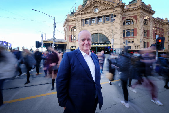 Committee for Melbourne chief executive Mark Melvin says the city’s bus network is underutilised.