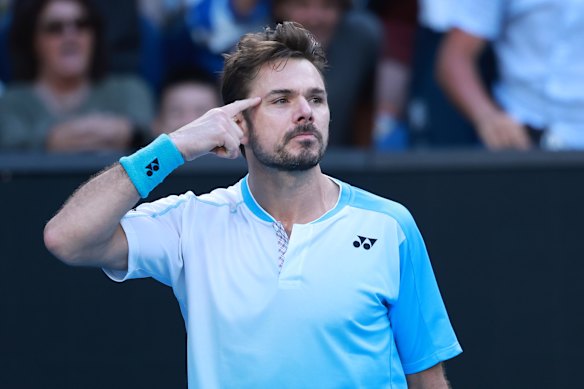 Swiss star Stan Wawrinka.