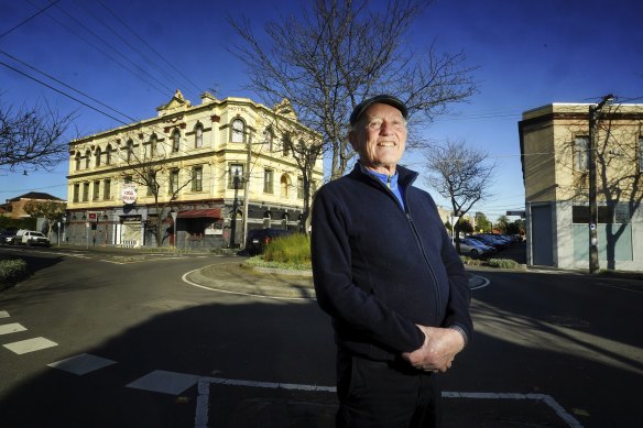 Roy Tonkin successfully campaigned against the redevelopment on Clifton Hill’s Royal Hotel.