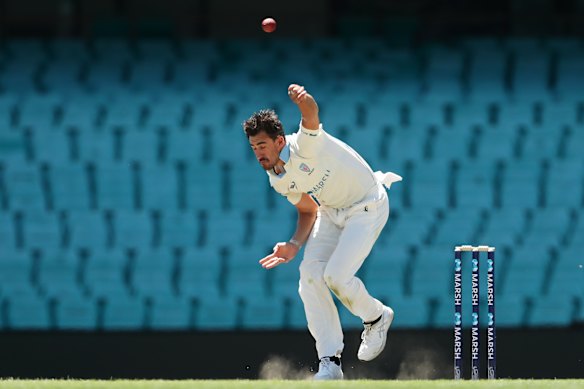 Mitchell Starc was at his devastating best at the SCG on Wednesday.