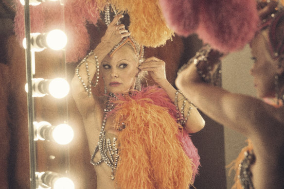 Pamela Anderson is terrific as Las Vegas stalwart Shelly in The Last Showgirl.