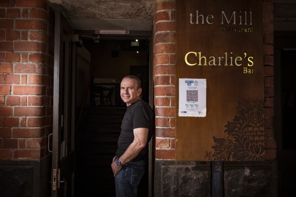 "We're in uncharted territory": David James, owner of The Mill restaurant in Hardware Lane 