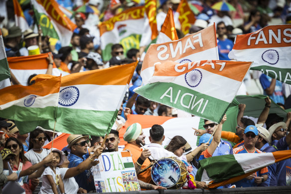 Fans flocking to the Australia-India Test series helped boost economic growth in the December quarter.