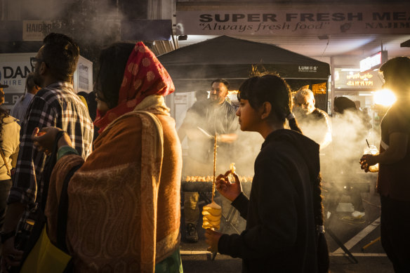A new Ramadan night market in Melbourne has been attended by 30,000 each night this week.