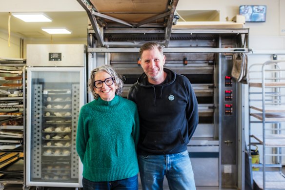 Miller + Baker owners Rachel and Mark Taylor.