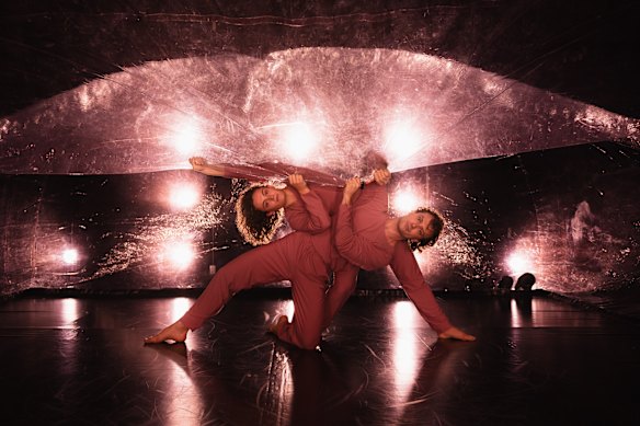 Sabine Crompton-Ward and Michael Smith perform Red.