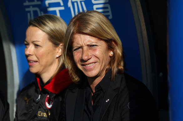 Carolina Morace is among the last remaining candidates to become the next Matildas coach.