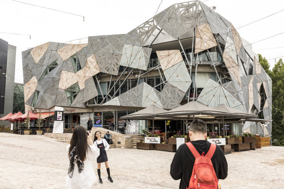 The Yarra Building at Federation Square was saved from demolition to be turned into an Apple store. But it may still be torn down, the government says.