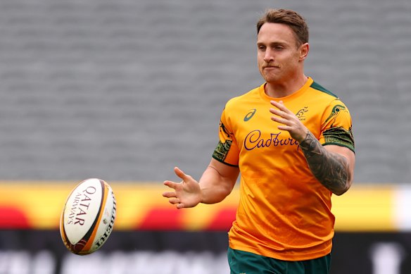 Corey Toole will start for the Wallabies against South Africa.