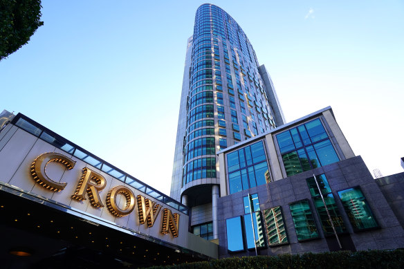Melbourne’s Crown casino.