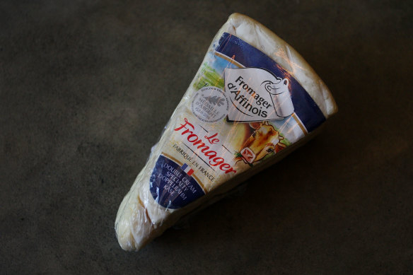 The famed Fromager d’Affinois cheese.