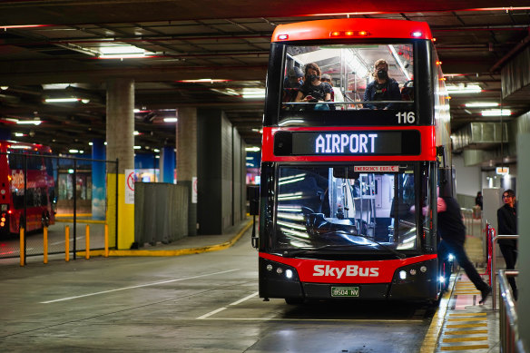 The SkyBus operator has called for a dedicated lane on the Tullamarine Freeway to Melbourne Airport.