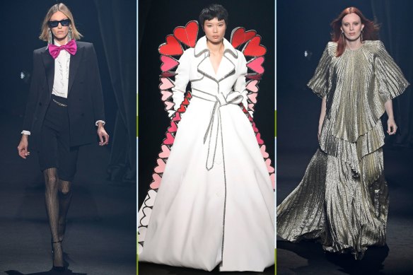 Fashion’s moving tribute to Alber Elbaz. Anthony Vaccarello for Saint Laurent, Viktor & Rolf and Stella McCartney sent out designs inspired by the man who revived Lanvin.