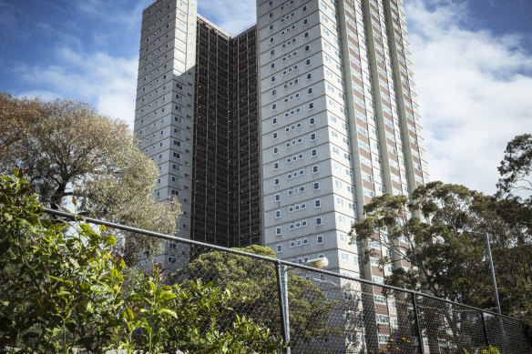 Park Towers at 332 Park Street in South Melbourne.