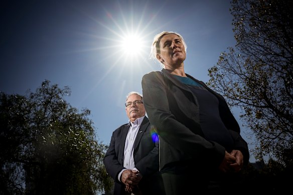 Anna Wakelin is an active pilot affected by fumes that had an impact on her health. Captain Marcus Diamond is the Australian Federation of Air Pilots safety and technical manager.