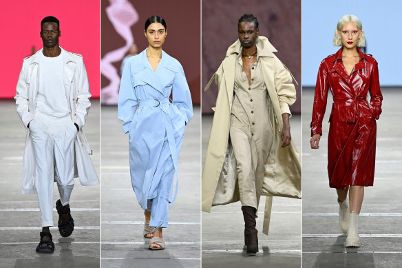 From left: Daniel Avakian, Aaizel, Bassike, Daniel Avakian.