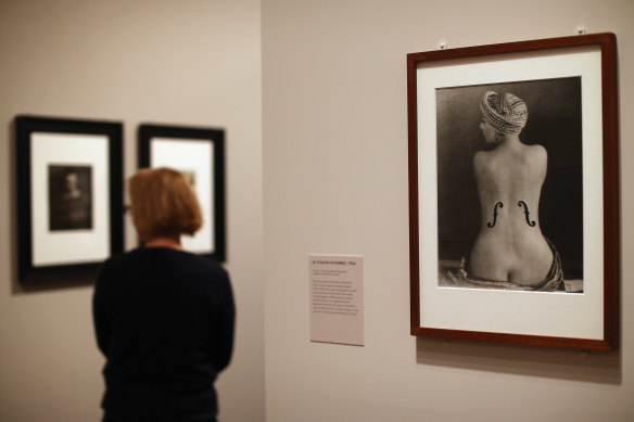 Man Ray’s <i>Le Violon d’Ingres</i> at London’s National Portrait Gallery.