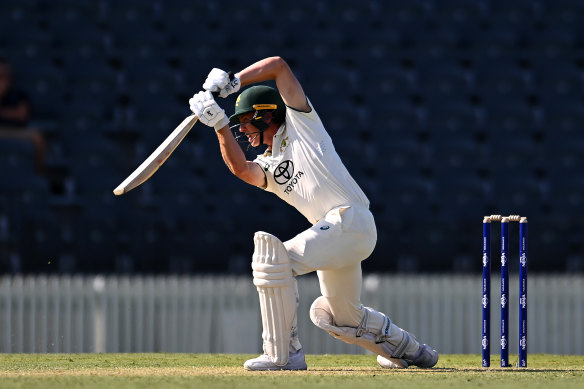 Nathan McSweeney bunkers down against India A.