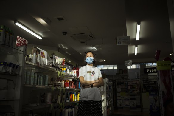 Collingwood pharmacist Wan Lim says she has not been able to source rapid tests cheaply enough to make it worth participating in the scheme.