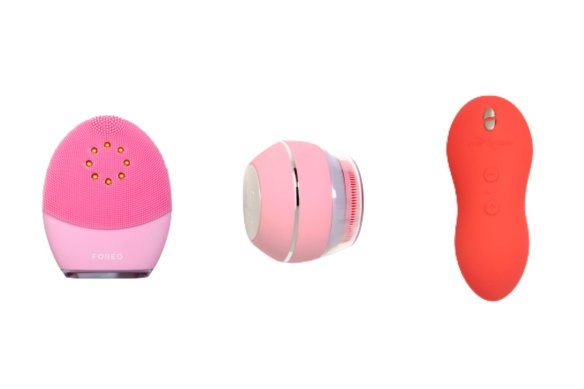 Foreo Luna 3 Plus, $349. Dr Naomi Clean Freak, $149. We-Vibe Touch X, $130.