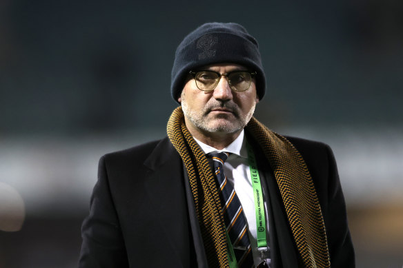 Lee Hagipantelis constantly involved himself in football matters at the Tigers.